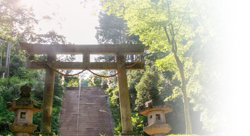 神社の写真